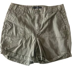 Women's Olive Green Shorts